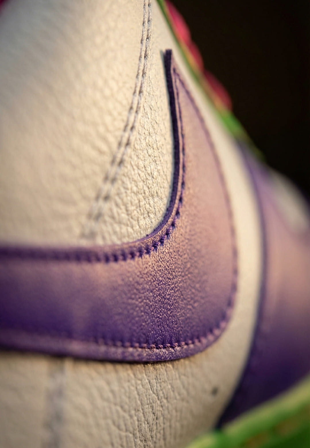 Leather Details Nike Air Force Splash