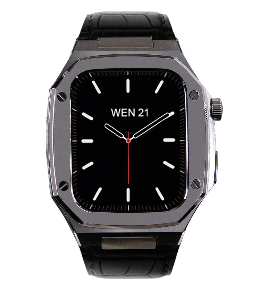 Classic Essential Apple Watch 8 Case Catalog CAVIAR Luxury