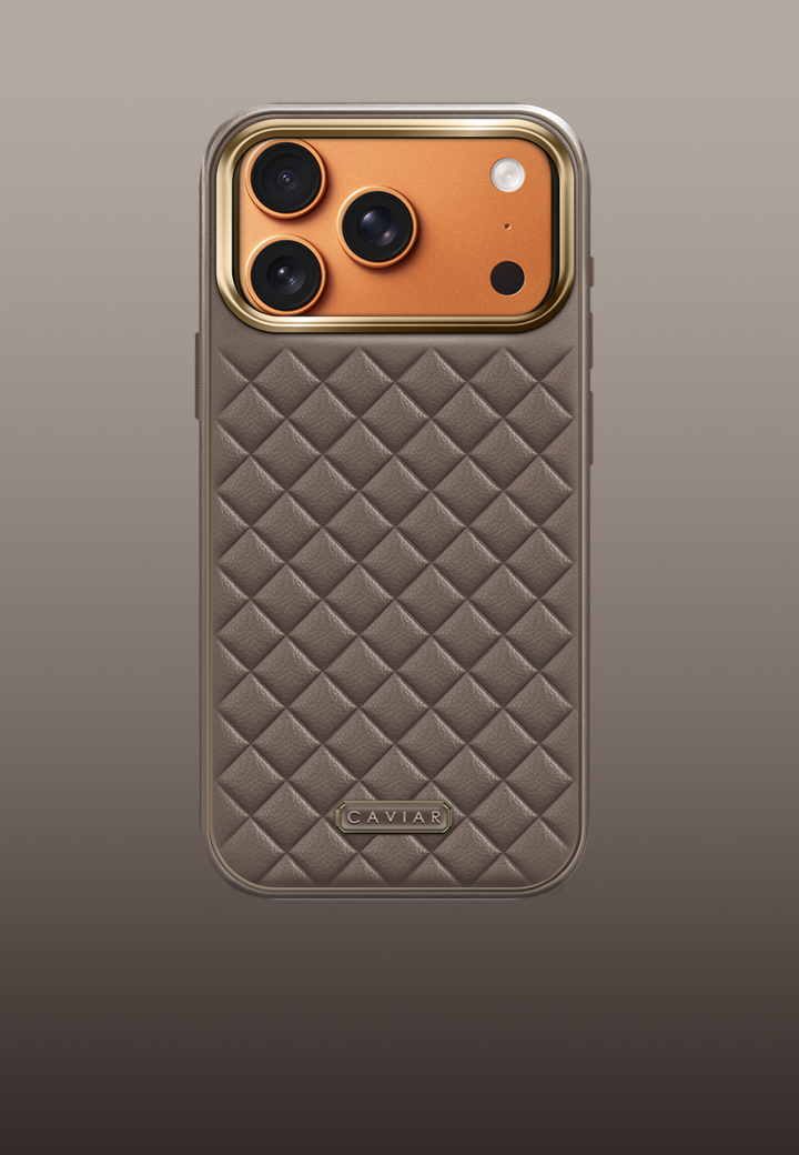 Case with blue body Latte