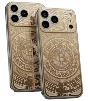 Custom iPhone 17 Pro/Pro Max Bitcoin 18K