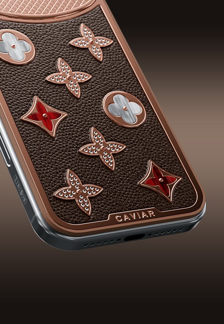 Flowers & Frame Caramel