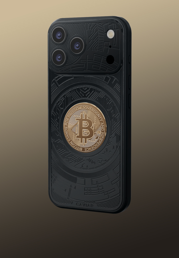 Right side Bitcoin Black Gold