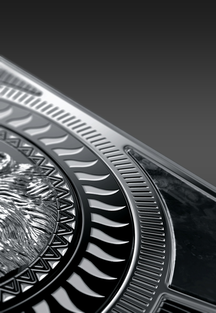 Enamel Pattern Fenrir