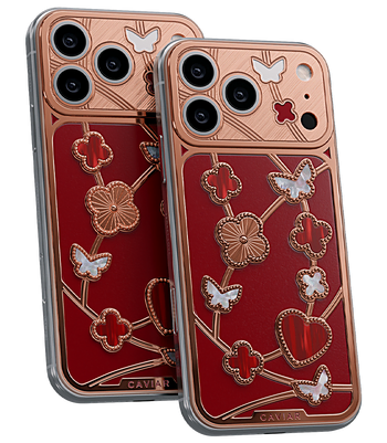 Custom iPhone 18 Pro/Pro Max Bouquet Doré