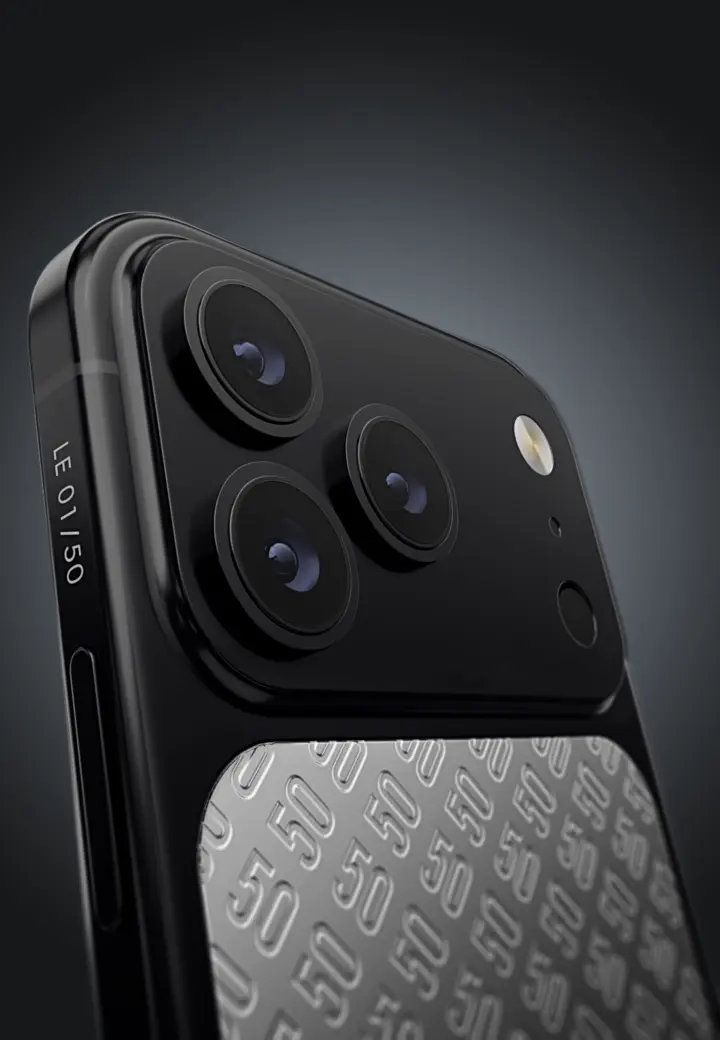 Camera Close-Up Black Moon