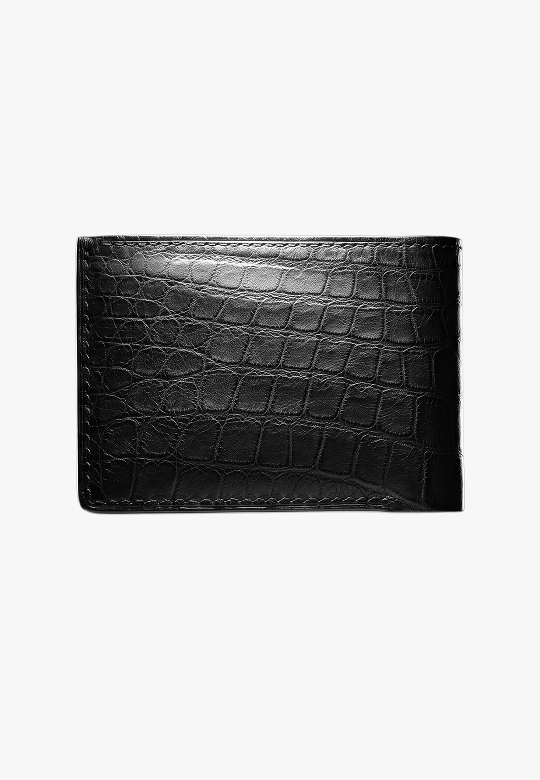 Siamese crocodile leather Nero