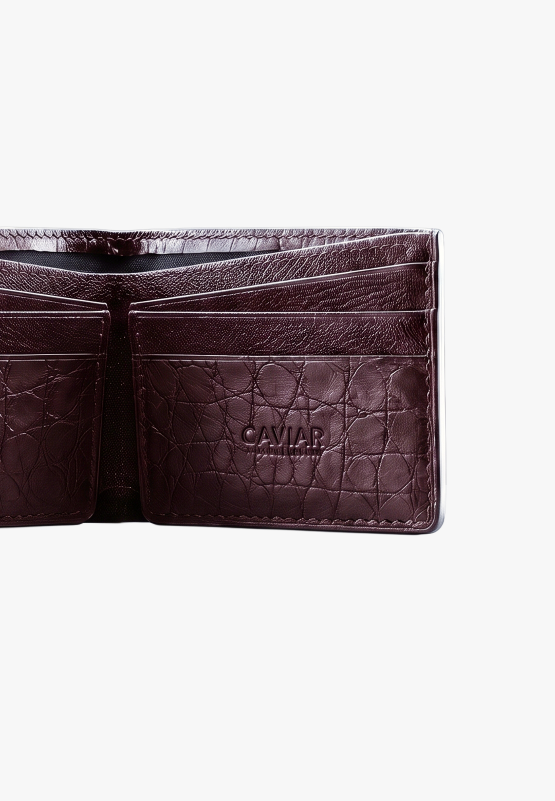 Open bifold Cognac