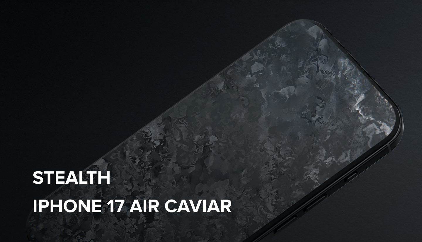 Caviar makes the thinnest iPhone 17 Air even thinner