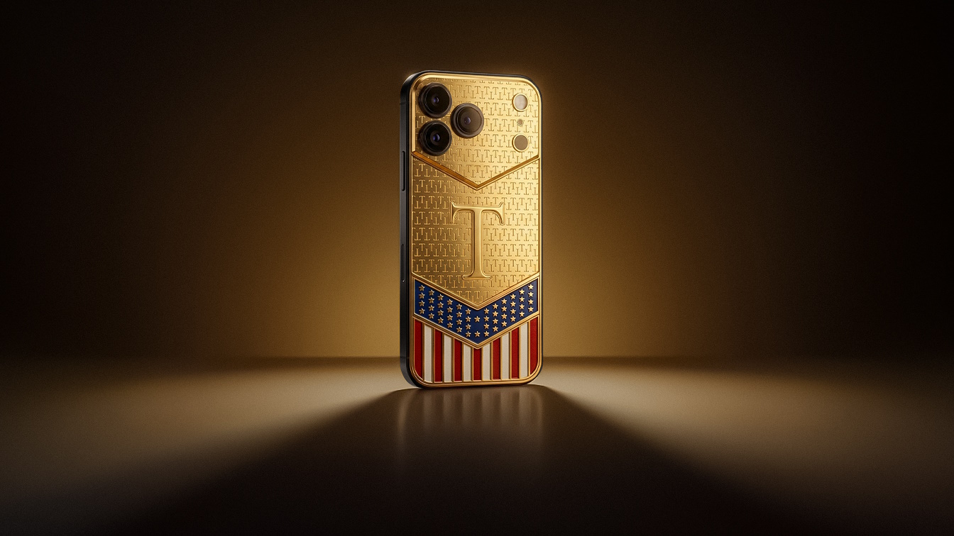 Caviar Responds to the “Trump Phone” with a Truly American Smartphone Featuring a Gold “T” and the Correct U.S. Flag